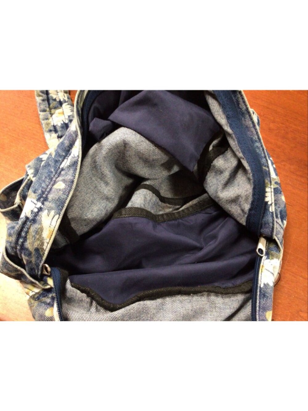 Y2K Festival Bag Daisy Denim BackPack Medium Bag Handbag Cute - Picture 3 of 9